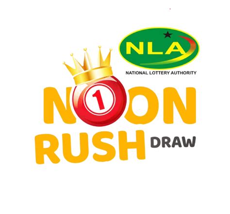 thursday noon rush lotto results today